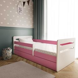 Łóżko Tomi Różowe - 180x80