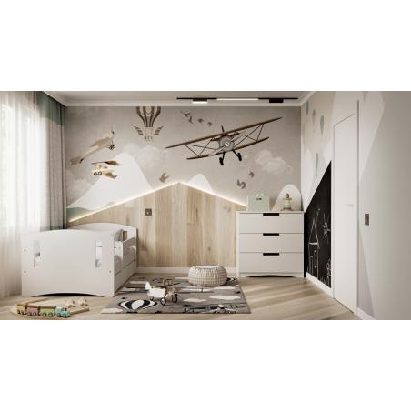 Łóżko Classic II Białe - 160x80