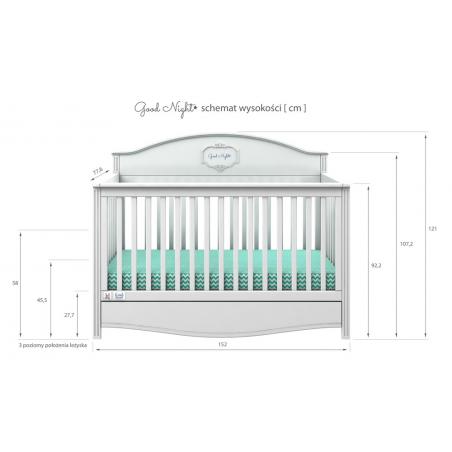 Good Night - łóżeczko 140x70