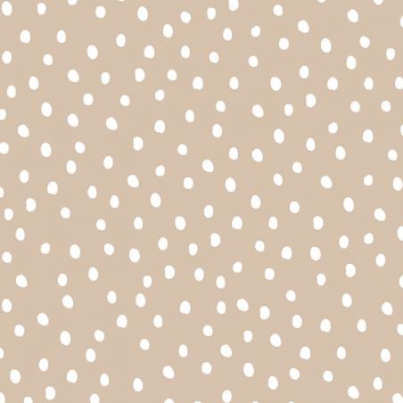 Tapeta Simple Irregular Dots Beige