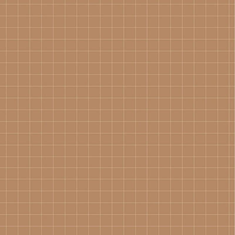 Tapeta Simple Check Pattern Small Cinnamon
