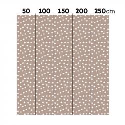 Tapeta Simple Daisies On Mocca