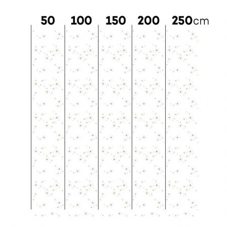 Tapeta Simple Graphic Flowers On White Background