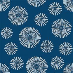 Tapeta Classic Graphic Flowers Dark