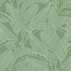 Tapeta Classic Big Palm Leaves Green