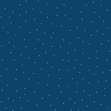 Tapeta Simple Tiny Speckles Navy Blue