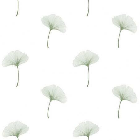 Tapeta Simple Light Gingko Pattern