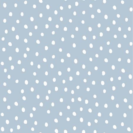 Tapet Simple Irregular Dots Light Blue
