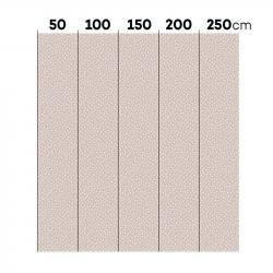 Tapet Simple Irregular Dots Powder Pink White