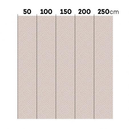 Tapet Simple Irregular Dots Powder Pink White