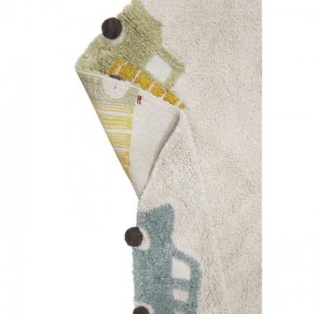 Dywan Bawełniany Pojazdy Eco-City Ø140 cm Lorena Canals