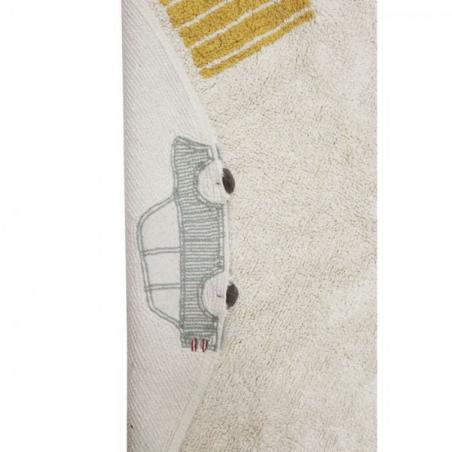 Dywan Bawełniany Pojazdy Eco-City Ø140 cm Lorena Canals