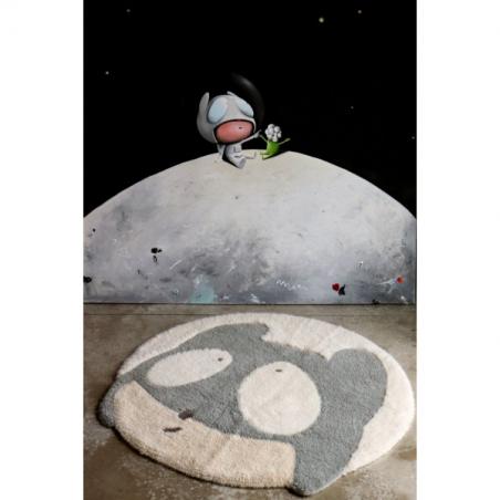 Dywan wełniany Astromouse Ø100 cm Lorena Canals