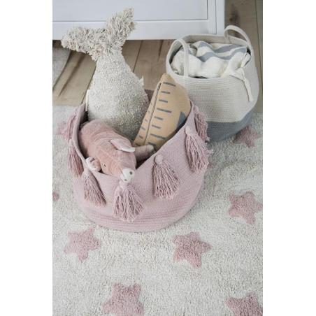 Lorena Canals Dywan bawełniany Stars Natural -Vintage Nude 120 x 160 cm