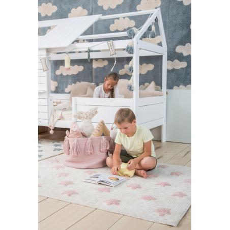 Lorena Canals Dywan bawełniany Stars Natural -Vintage Nude 120 x 160 cm