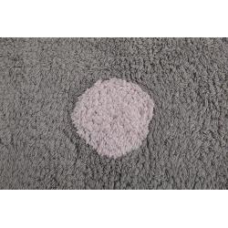 Dywan bawełniany Topos Tricolor Grey Pink 120x160 cm