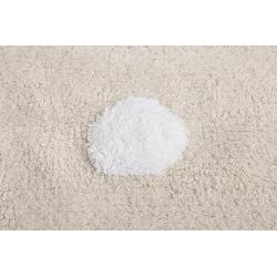 Lorena Canals Dywan bawełniany Topos Crema/Beige 120 x 160 cm