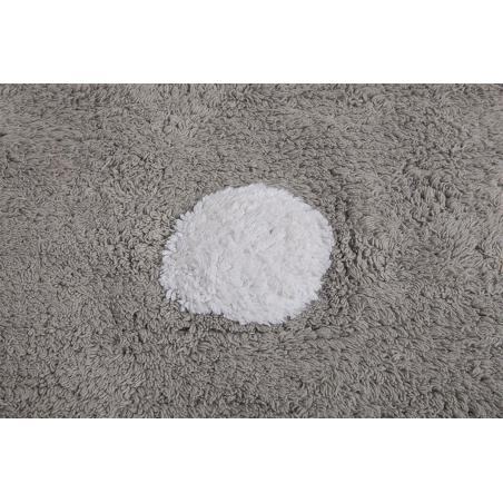 Lorena Canals Dywan bawełniany Topos Gris/Grey 120 x 160 cm