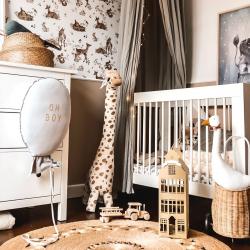 Tapeta Polana Sarenek White