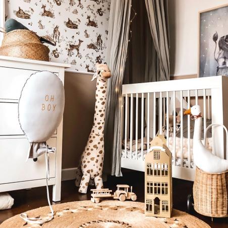 Tapeta Polana Sarenek White