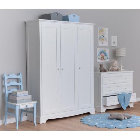 Lorena Canals Dywan bawełniany Galletita Azul/Blue Ø 140 cm