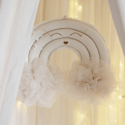 Cotton&Sweets Dekoracja Grace arc-en-ciel Tęcza Waniliowy