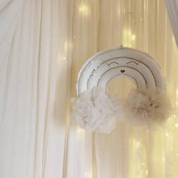 Cotton&Sweets Dekoracja Grace arc-en-ciel Tęcza Waniliowy