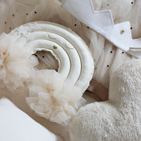 Cotton&Sweets Dekoracja Grace arc-en-ciel Tęcza Waniliowy