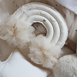 Cotton&Sweets Dekoracja Grace arc-en-ciel Tęcza Waniliowy