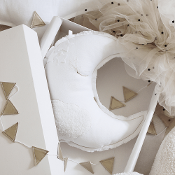Cotton&Sweets Dekoracja Louis lune Księżyc Biały