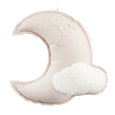 Cotton&Sweets Dekoracja Louis lune Księżyc Pudrowy Róż