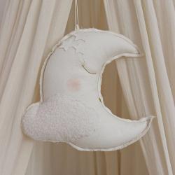 Cotton&Sweets Dekoracja Louis lune Księżyc Waniliowy