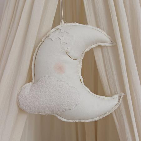 Cotton&Sweets Dekoracja Louis lune Księżyc Waniliowy