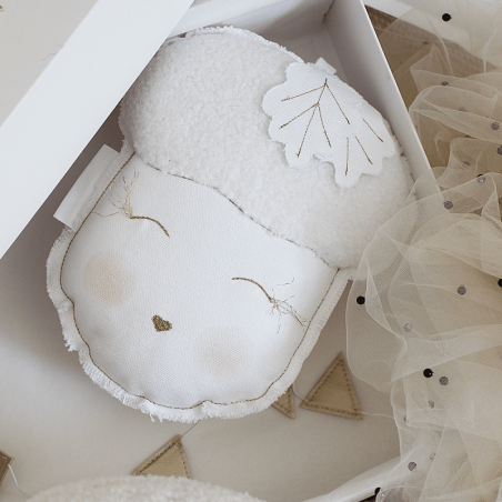 Cotton&Sweets Dekoracja Raffie chene mobil Dąb Biały