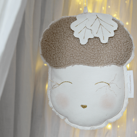 Cotton&Sweets Dekoracja Raffie chene mobil Dąb Czekoladowy