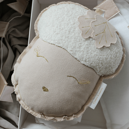 Cotton&Sweets Dekoracja Raffie chene mobil Dąb Pudrowy Róż