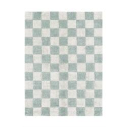 Dywan bawełniany Kitchen Tiles Blue Sage 120x160 cm...