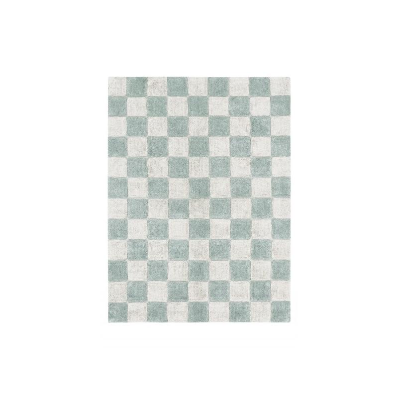 Dywan bawełniany Kitchen Tiles Blue Sage 120x160 cm Lorena Canals