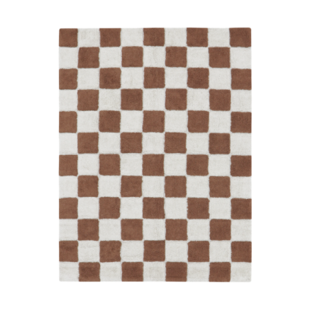 Dywan bawełniany Kitchen Tiles Toffee 120x160 cm Lorena Canals