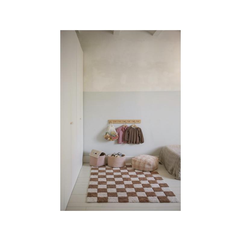 Dywan bawełniany Kitchen Tiles Toffee 120x160 cm Lorena Canals