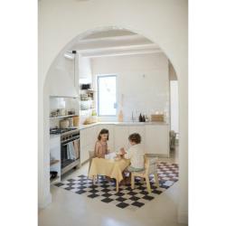 Dywan bawełniany Kitchen Tiles Toffee 120x160 cm Lorena Canals