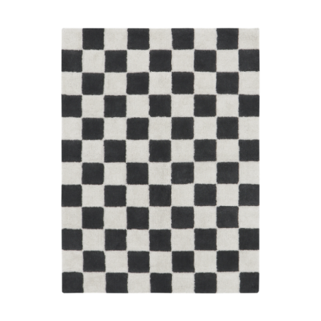 Dywan bawełniany Kitchen Tiles Dark Grey 120x160 cm Lorena Canals