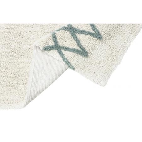 Dywan Bawełniany Atlas Natural Vintage Blue L Lorena Canals