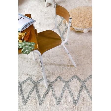 Dywan Bawełniany Atlas Natural Vintage Blue L Lorena Canals