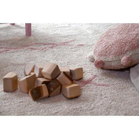 Dywan Bawełniany Atlas Natural Vintage Nude 170x240cm Lorena Canals