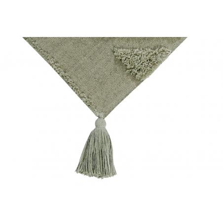 Dywan bawełniany Tribu Olive 140x200cm Lorena Canals