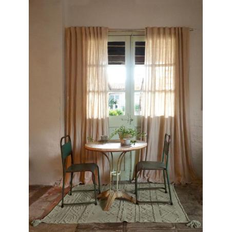 Dywan bawełniany Tribu Olive 140x200cm Lorena Canals