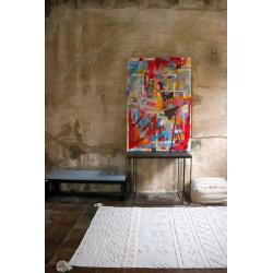 Dywan bawełniany Tribu Natural 200x300 cm Lorena Canals