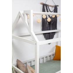 Łóżko Domek Adventure 140x70 Biały (z szufladą)