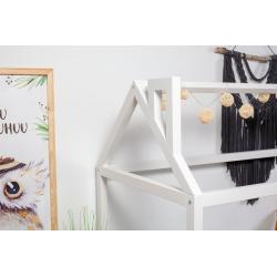 Łóżko Domek Adventure Mini 160x80 Biały (bez szuflady)